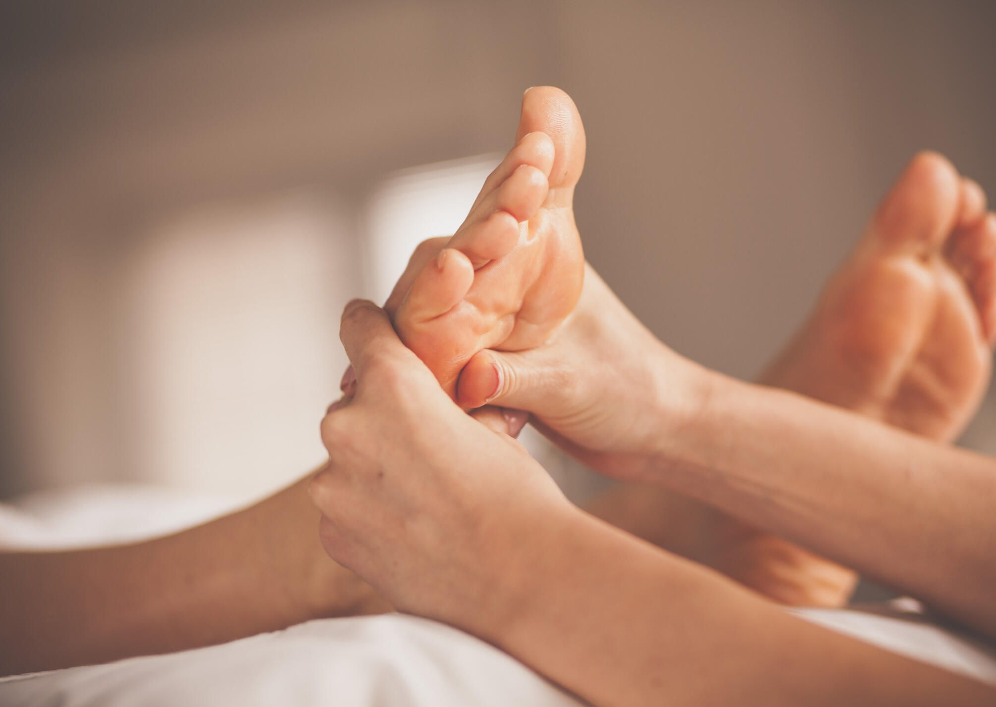 Reflexoloy is improves overall wellbeing